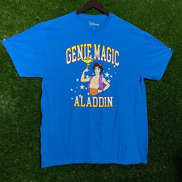 Disney Aladdin, Genie Magic, Cartoon Movie, Graphic T-shirt size XL - Picture 1 of 4